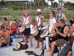 nokomis circle beach drum sarasota escape drummers fun friendly florida sometimes wednesday saturday every event