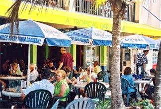 Cha Cha Coconuts is a fun spot with a Florida and Caribbean feel